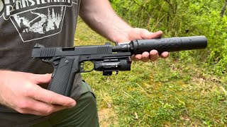 Suppressed 1911 featuring NYPrepper [upl. by Etta]