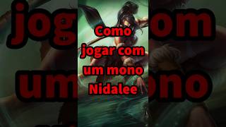 Como jogar com um mono Nidalee leagueoflegends wildrift fyp [upl. by Eiramit134]