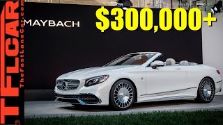 1 of 300 MercedesMayBach S650 Cabriolet Costs Over 300000 [upl. by Brewster548]