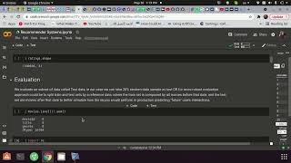 Recommender Systems Part 1 Code [upl. by Enyahc1]