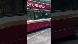 Ex Lothian York Pullman volvo b9tl Gemini on rail replacement [upl. by Ellemrac376]