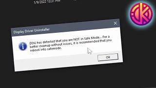 How to use DDU Display Driver Uninstaller for NVIDIA GPU [upl. by Leemaj]