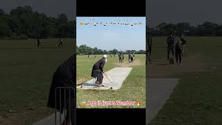 😱 50 Year Old Man 🔥🏏oldisgold shortsvideo cricket youtubeshorts viralshort [upl. by Synned]