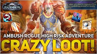 CRAZY LOOT IN HIGH RISK WORLD OF WARCRAFT  Project Ascension League 3  PvProgression [upl. by Bramwell]