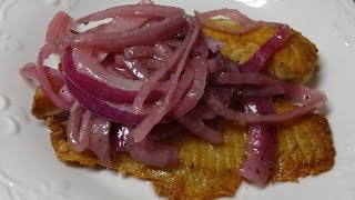 Cebolla Envinagrada en vinagre  Pickled Onion [upl. by Oknuj]