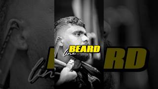 BEARD LINE  barber tutorial  TRIMMER barber fademaster haircut beard [upl. by Jeminah]