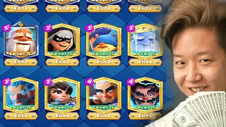 I FULLY Maxed out Clash Royale 100 [upl. by Sayres]