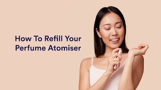 How To Refill Your Personalised Perfume Atomiser In A Matter Of Seconds shorts howto perfume [upl. by Tzong224]