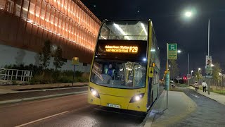 Dublin Bus  Enviro400 ADL B9TL EV85 08D30085  Deadrun to Clontarf [upl. by Ivy]