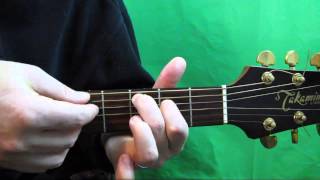 How To Play The C Major 7 Guitar Chord  Cmaj7 Chord Guitar Tutorial [upl. by Sheffy292]