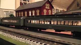 3rd Rail New York Central T3 and other O Gauge Trains in HD [upl. by Townshend985]