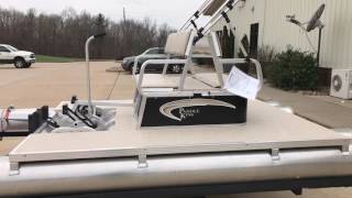 2017 Paddle King PK4400 4Person Aluminum Paddle Boat Black and Tan [upl. by Almond176]