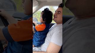 Raanya drive 🚗 कर रही है या Papa 😂 comedyshorts car trendingshorts [upl. by Naples917]