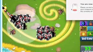 Bloons Tower Defense 4 Expansion Beginner Track [upl. by Nyroc]