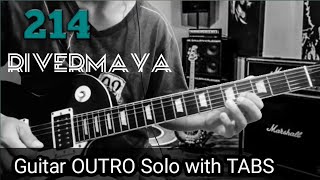 214Rivermaya Guitar OUTRO solo with TABS [upl. by Enelrahs878]