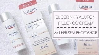 EUCERIN HYALURON FILLER CC CREAM  hialurônico com cor e FPS15 [upl. by Desdee]