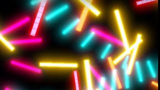 Glowing Penlight Dance in HighSpeed Rotation  Free Background Video Footage [upl. by Eatnoj]