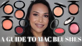 GUIDE TO MAC BLUSHES [upl. by Cullin]