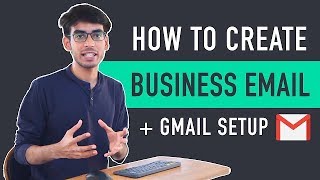 How to Create Business Email amp Use it with Gmail for Free [upl. by Hazeefah]