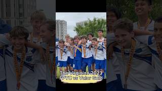 Soccer highlights  FPYC Blue vs Valor Gold  The Virginian 2012B Finals [upl. by Kcod97]