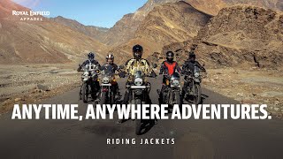 Royal Enfield Range of PurposeBuilt Riding Jackets  Anytime Anywhere Adventures [upl. by Joscelin]