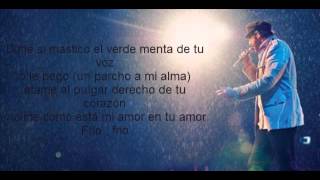 Frio frio juan luis guerra Ft romeo santos LETRA [upl. by Hinda]