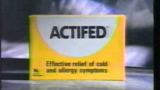 1989 ACTIFED commercial [upl. by Ibok]