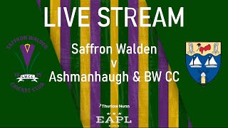 Saffron Walden v Ashmanhaugh amp BW CC EAPL [upl. by Akienaj]