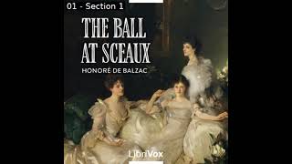 The Ball at Sceaux by Honoré de Balzac read by Bruce Pirie  Full Audio Book [upl. by Llecrad423]