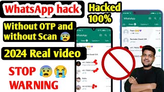 whatsapp hack kaise karte hain bina phone liye 2024  how to protect whatsapp from hacking  2024 [upl. by Umeko]