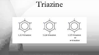 Triazine [upl. by Schilit]