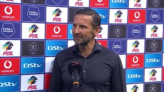 DStv Premiership  Orlando Pirates v Golden Arrows  Postmatch interviews [upl. by Enorel776]