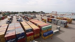 Conakry Terminal  Bolloré Ports [upl. by Nauqan]