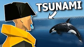 Tsunami Ruined my Whale Watching  Stormworks Multiplayer Gameplay [upl. by Gwennie676]