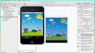 Creating a Simple App in Xcode 4 [upl. by Nahtnaoj]