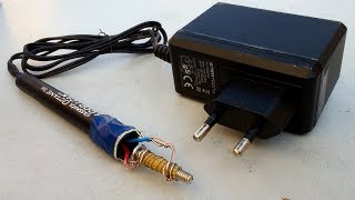 Make DIY Soldering Iron Using Nichrome Wire [upl. by Kakalina]