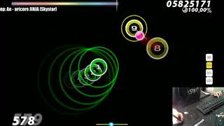 osu  thelewa  An  Artcore Jinja liveplay [upl. by Eydie966]