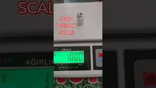 SPECIAL WEIGHT SCALE DIGITAL KANTA ACCURATE TARAZU 30KG 500MG  WORKING PERFORMANCE OF WEIGHT SCALE [upl. by Ailemak]