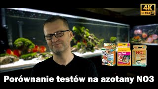 Porównanie testów na azotany NO3 Nitrate test [upl. by Aniled]