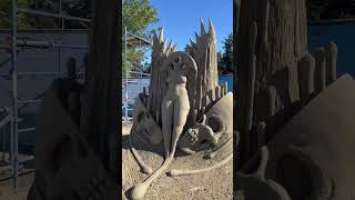 Worldclass Sand Sculptures at Vancouver Island competition in Parksville foryou [upl. by Arand]