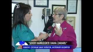 ŞEKER HAMİLELİKTE DAHA ZARARLI [upl. by Ameerak]