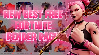 New BEST Free Fortnite Google Drive Render Pack 100 Renders [upl. by Aihsotal254]