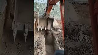 Bungalow foundation pit excavation tool Good tools and machinery can increase work efficiency [upl. by Starlin561]