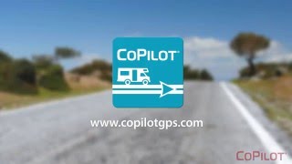 CoPilot Caravan Europe  Sat Nav App Route Planning amp Offline Maps [upl. by Akirahs]