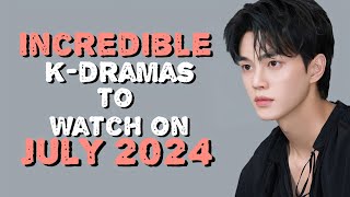 6 Upcoming Kdramas to Watch On July 2024 [upl. by Liagabba]