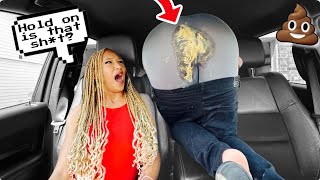 I POOPED MYSELF IN PUBLIC PRANK ON GIRLFRIEND she was grossed out ￼ [upl. by Thevenot]