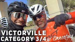 CWS VICTORVILLE CRIT CATEGORY 34 FULL RACE w COMMENTARY [upl. by Uticas]