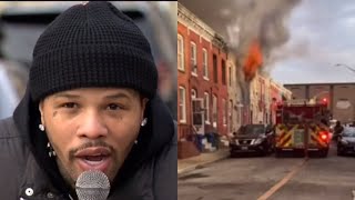 Gervonta Davis Block BURNED DOWN One Day After BUYING Homes For Less Fortunate “GET OUT YOUR [upl. by Hairacaz]