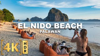 EL NIDO  A Paradise for Foreigners in Palawan Philippines  Town Las Cabañas amp Nacpan Beach Tour [upl. by Yort]