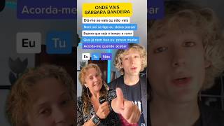 🇵🇹”Onde Vaisquot Bárbara Bandeira Lets Sing Duet with oibernardogomes shorts shortvideos [upl. by Asoj]